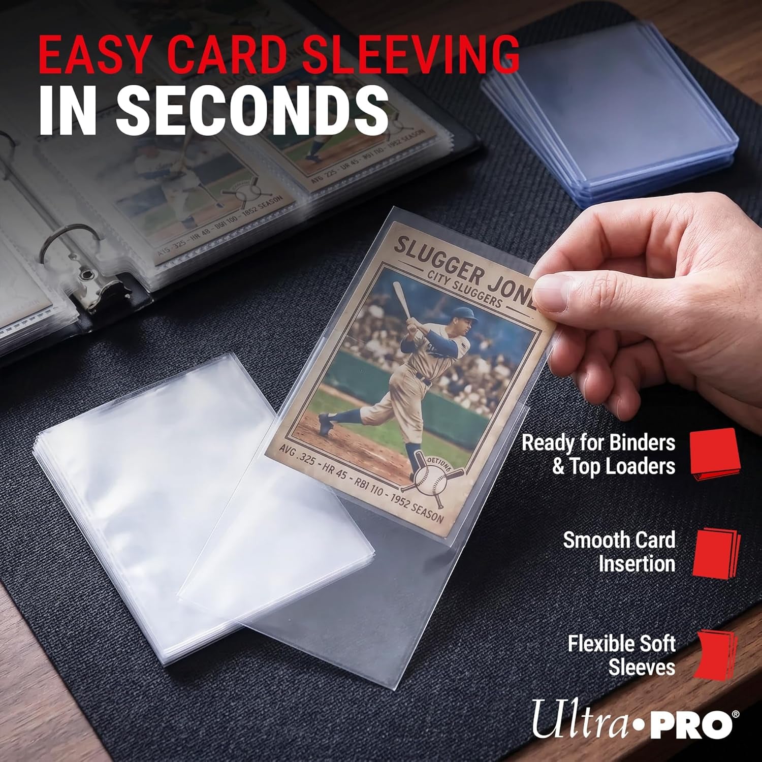 Penny Sleeves for Trading Cards – 2.5" x 3.5" Standard Size – Clear Soft Card Protectors – Non-PVC Polypropylene – 3 Pack of 500 (Total 1500) – Perfect for Sports & Collectible Cards