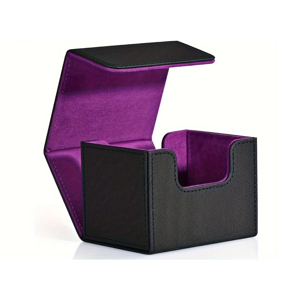 100+Trading Card Deck Box Storage Holder Organizer Cards Case for Card Collectible Game Card Cases Protectors Container
