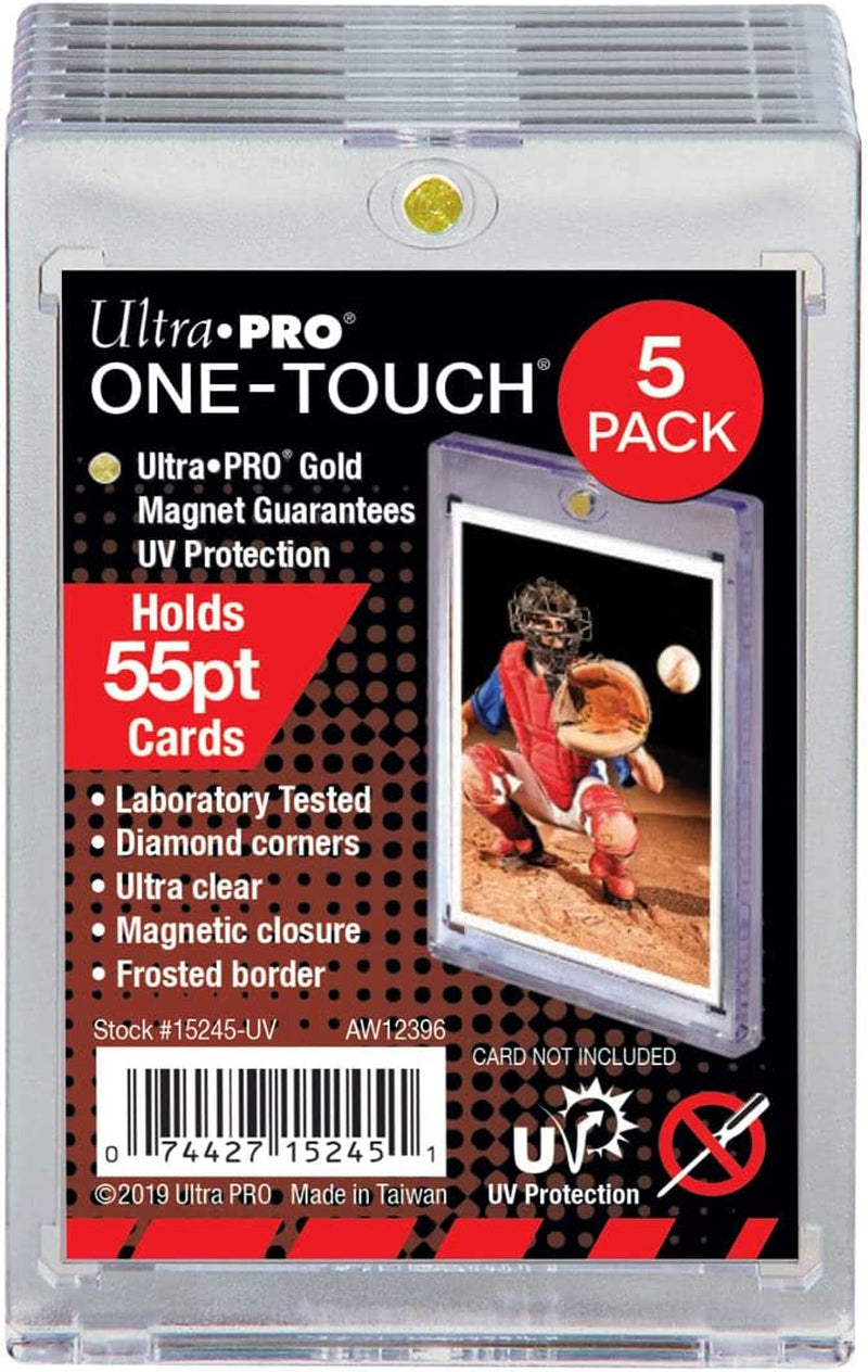 55PT UV One-Touch Magnetic Holder, Pack of 5