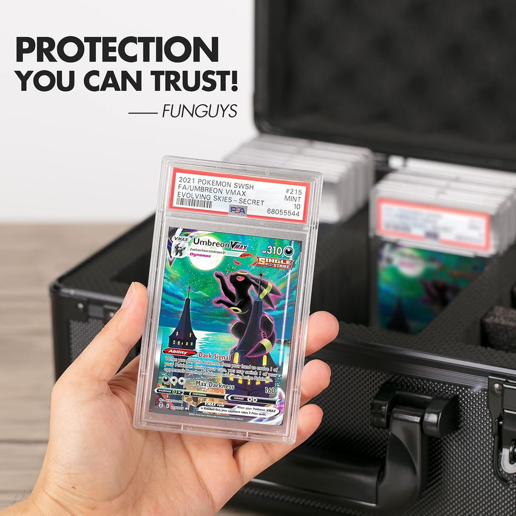 Graded Sports Card Storage Box, Trading Card Storage Box, Trading Card Case for Pokemon, Baseball, Sports, MTG
