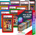 10 Pack Slab Guards Fits PSA Slabs - PSA Slab Guard Hard TPU PSA Slab Protector for Graded Cards – PSA Slab Bumper Guard for Graded Slabs – Slab Protector for PSA Cards
